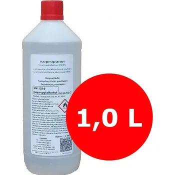 Příslušenství k 3D tiskárně Isopropylalkohol 1 L - čistič na 3D podložky a SLA tiskárny