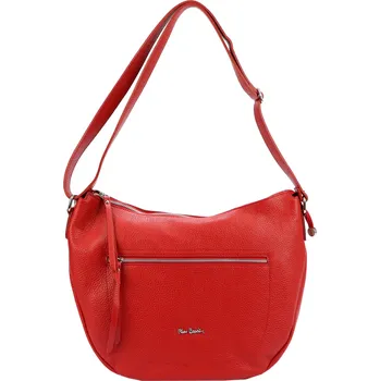 Kabelka Kožená kabelka Pierre Cardin 55039 TSC červená