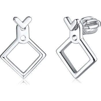 Náušnice Olivie Stříbrné geometrické náušnice 8036 Ag 925; ≤2,2 g.