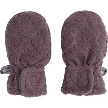 Módní doplněk LODGER rukavičky Mittens Folklore Fleece Mauve vel. 0-12 měsíců