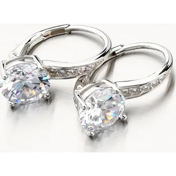 Náušnice Dámské náušnice stříbro 925 zirkon PKL-2146