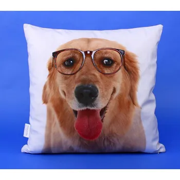 Povlak na dekorativní polštářek Povlak na polštář - fototisk pes