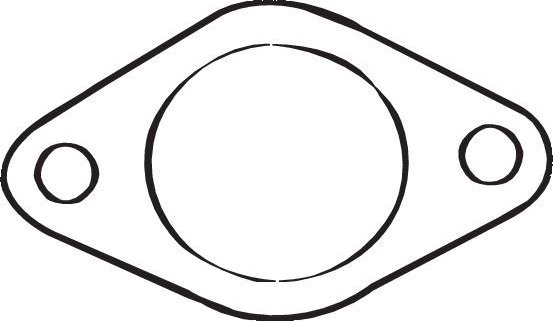 Guarnizione Tubo Di Scarico Bosal 256-645 - Anello Tenuta Compatibile Con VW Golf, Audi A3, Fiat 500, Renault Clio