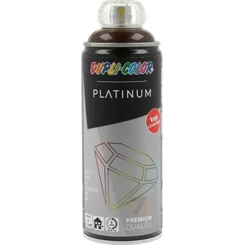 Barva ve spreji Dupli-Color Platinum RAL 8017 hnědá lesklá barva ve spreji 400ml