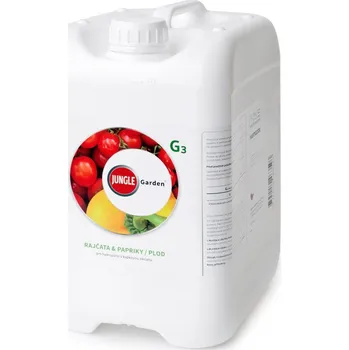 Hnojivo JUNGLE Garden G3 - rajčata, papriky (plod) Objem: 5l