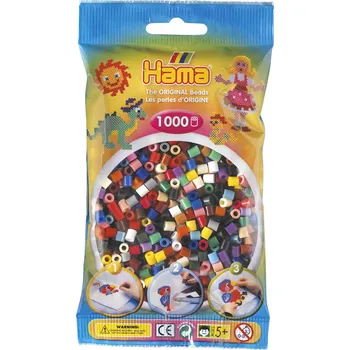 zažehlovací korálek Hama Beads Midi Korálky mix 67 v sáčku 1000 ks