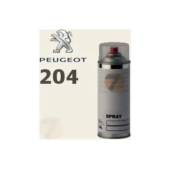 Autolak PEUGEOT 204 BLANC ALASKA barva Sprej 400ml