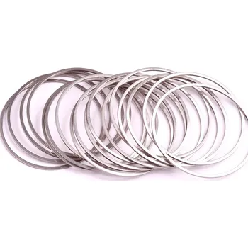 Korálek Ocelový kroužek pro další tvoření 60 mm