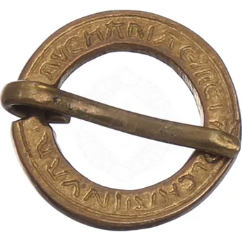 Brož Brass Buckles Přezka Ave Maria rok 1200-1300, Ø 29mm