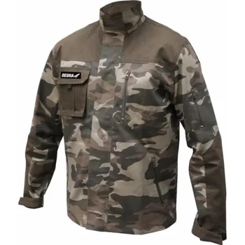 Pánská móda Mikina Dedra Camo, velikost L, bavlna + elastan, 240g/m2