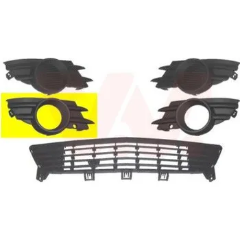 Nárazník Větrací mřížka, nárazník VAN WEZEL 3782594