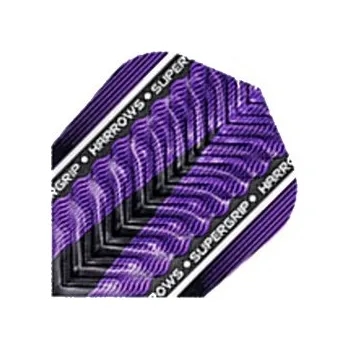 Příslušenství pro šipky HARROWS LETKY SUPERGRIP X - PURPLE F0974