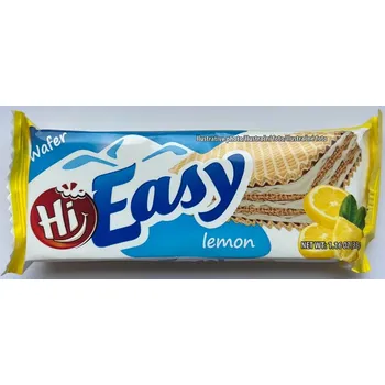 Hi Easy OPLATKA citronová 33 g (Oplatka s citrónovou náplní)