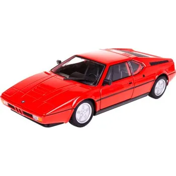 autíčko Welly BMW M1, červená 1:34/39