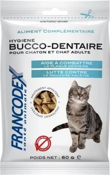 Pamlsek pro kočku FRANCODEX Breath Dental 60 g