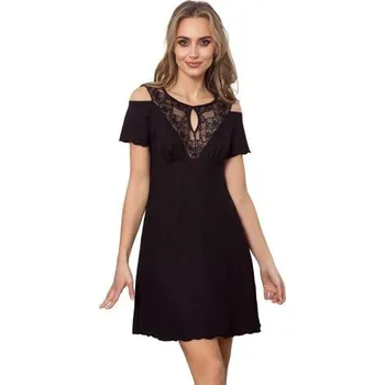 Dámská noční košile Dámská noční košile Eldar Naomi černá černé L