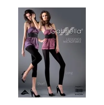 Dámské leginy Leggings Microfibre Long Code 139 - Gabriella tmavě fialová 1/2