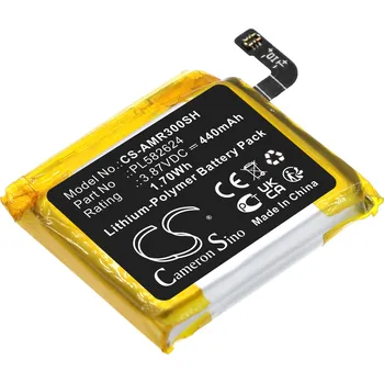 Baterie pro mobilní telefon Baterie Cameron Sino CS-AMR300SH pro Amazfit A2040 - neoriginální