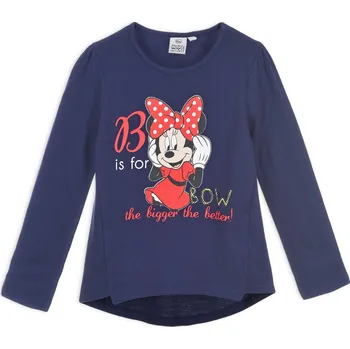 Dívčí tričko Dívčí tričko DISNEY MINNIE BOW modré Velikost: 98