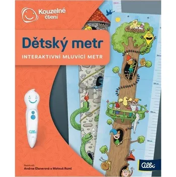 interaktivní kniha Albi Kouzelné čtení Dětský metr
