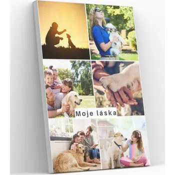 Obraz Fotokoláž na plátně 30x40 cm s vlastním designem