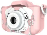 Fotoaparát pro děti X5 s motivem psa, růžový