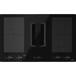 digestoř v indukční varné desce Franke FMY 839 HE černé sklo/bílá grafika, 340.0679.889