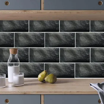 Obklad Samolepící kamenné obklady - černé