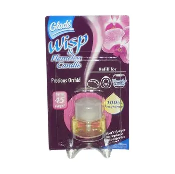 Aroma difuzér GLADE WISP Bezplamenná svíčka náplň PREC. ORCHID