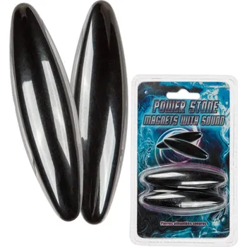 Gadget Zpívající magnety Relax 6 cm na kartě 2 ks černé