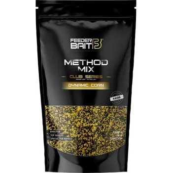 Návnadová surovina FeederBait Club Series Method Mix 800 g - Dynamic Corn