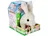 MalPlay Plyšový králíček na baterie 20 cm, bílý