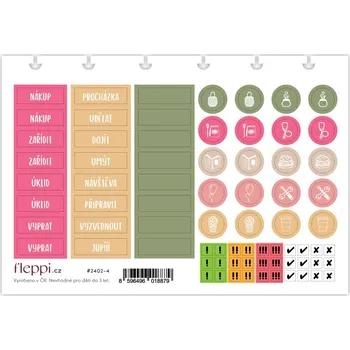 samolepka Fleppi Únor 2024 | arch 4