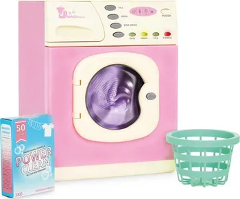Dětský spotřebič Casdon Automatická pračka růžová