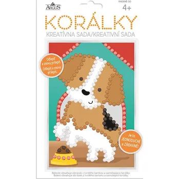 Výtvarná sada Kreativní sada Korálky Pejsek pes