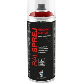 Barva ve spreji Barva ve spreji vrchní akrylová 400ml Balsprej - RAL 5003 modrá