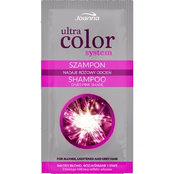 Šampon JOANNA ULTRA COLOR PINK Šampon šedivé vlasy 20ml