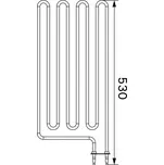 Harvia Topné těleso, spirála pro saunová kamna SW80 (E), 2600W/230V