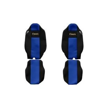 Potah sedadla Sada potahů sedaček (sedadel) pro RENAULT T (od roku 2014) modrá 20368