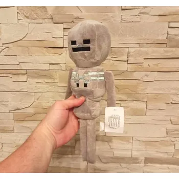plyšák Plyšová hračka minecraft Skeleton