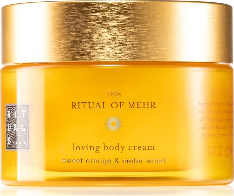 foto Tělový krém Rituals The Ritual Of Mehr Loving Body Cream výživný krém 220 ml