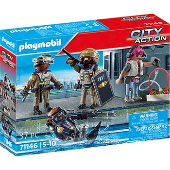 Stavebnice Playmobil Playmobil City Action 71146 Sada figurek speciální jednotky
