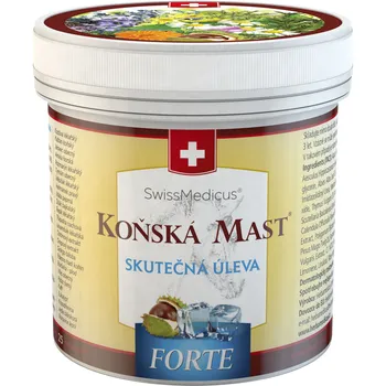 Masážní přípravek SwissMedicus Koňská mast Forte chladivá