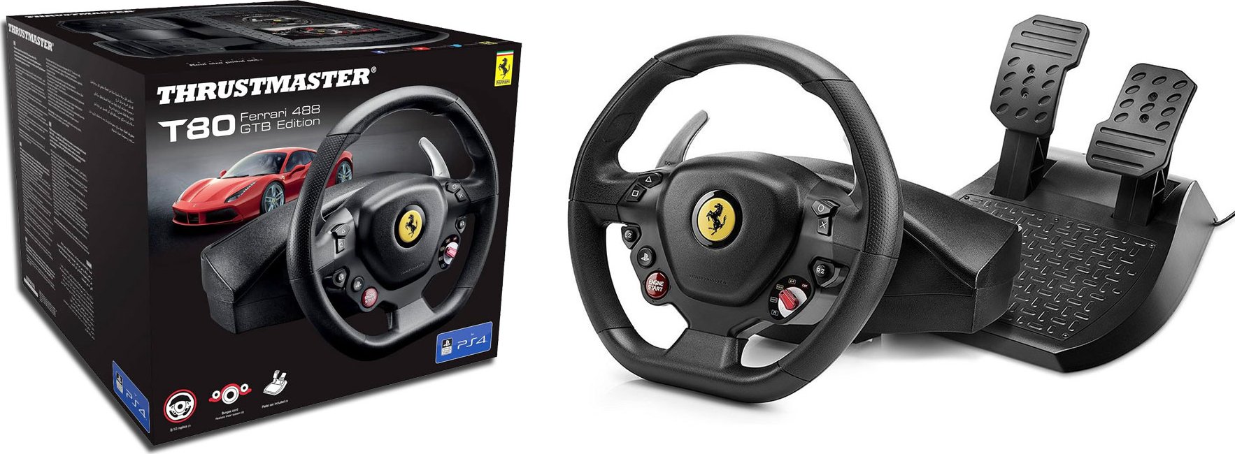 Foto Hern Volant Thrustmaster T Ferrari Gtb Edition