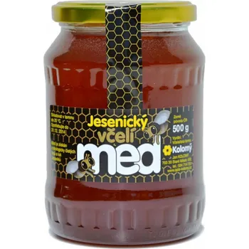 Kolomý Jesenický včelí med malinový