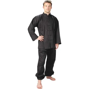 Bojový sport Kimono KUNG FU, ČERNÝ OBLEK NA KUNG FU, velikosti 110-200 Ju-Sports Velikost: 130