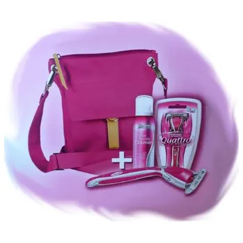 WILKINSON QUATRO Dám. hol. strojek 4bř+pěna+batuz.