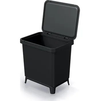 Odpadkový koš Koš odpadkový závěsný s víkem 29L SYSTEMA černá