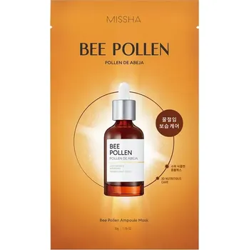 Pleťová maska MISSHA Bee Pollen Ampoule Mask - Revitalizační maska se včelím pylem