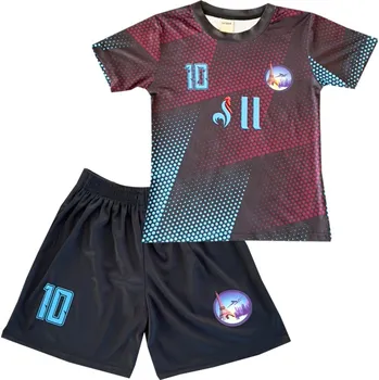 Fotbal Numberoplus Dětský fotbalový dres Komplet - Kylian Mbappé MP10 Francie Velikost: 14 let ( vel.158)